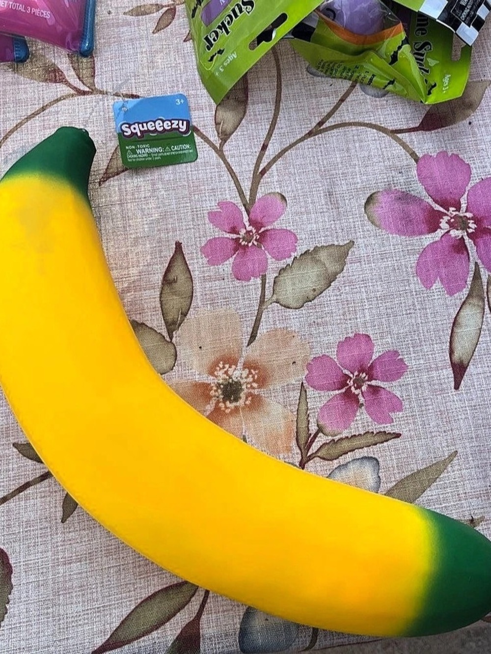Squeezy Mega Squishy  banana 10NWT